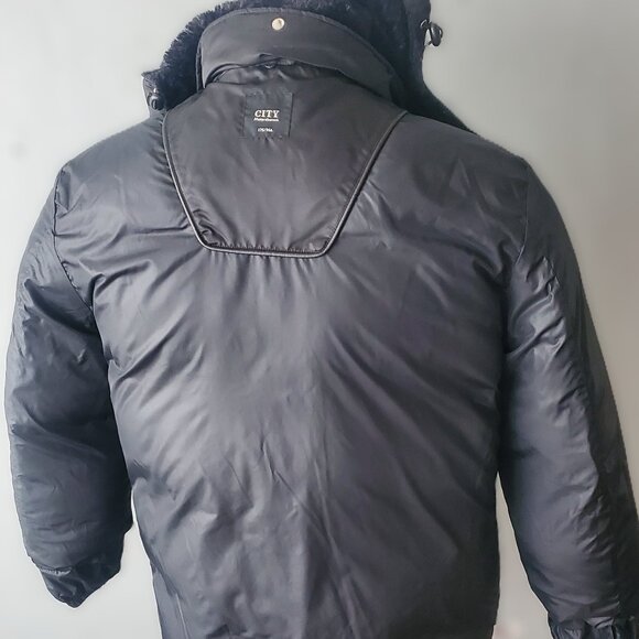 Meters/bonwe City Meters Arctic Parka/ Hooded Nylon Puffer/ Size L - Picture 10 of 11